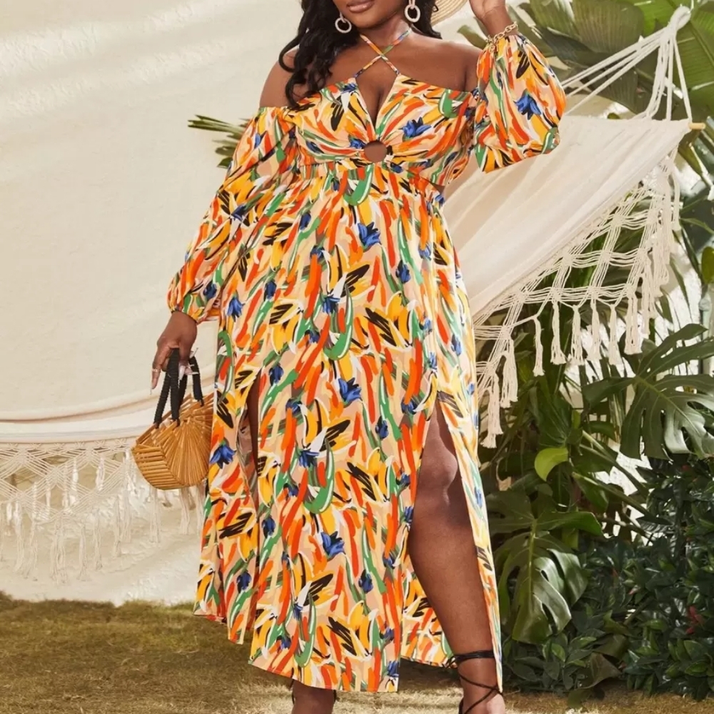 Multi Color Maxi Dress